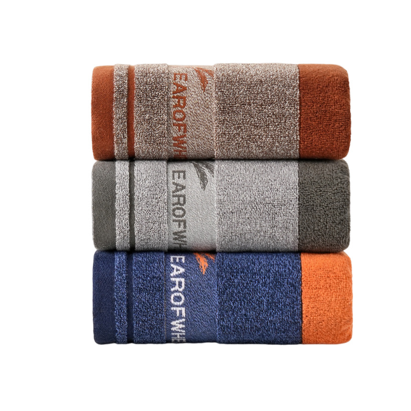 Cloth Face Mask Washable - 34*74cm Thick Cotton Face Towel for