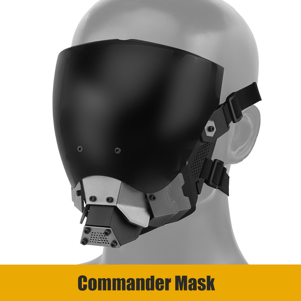 Anti Pollution Mask - Cyberpunk Cosplay Mask Breathable Punk Cool