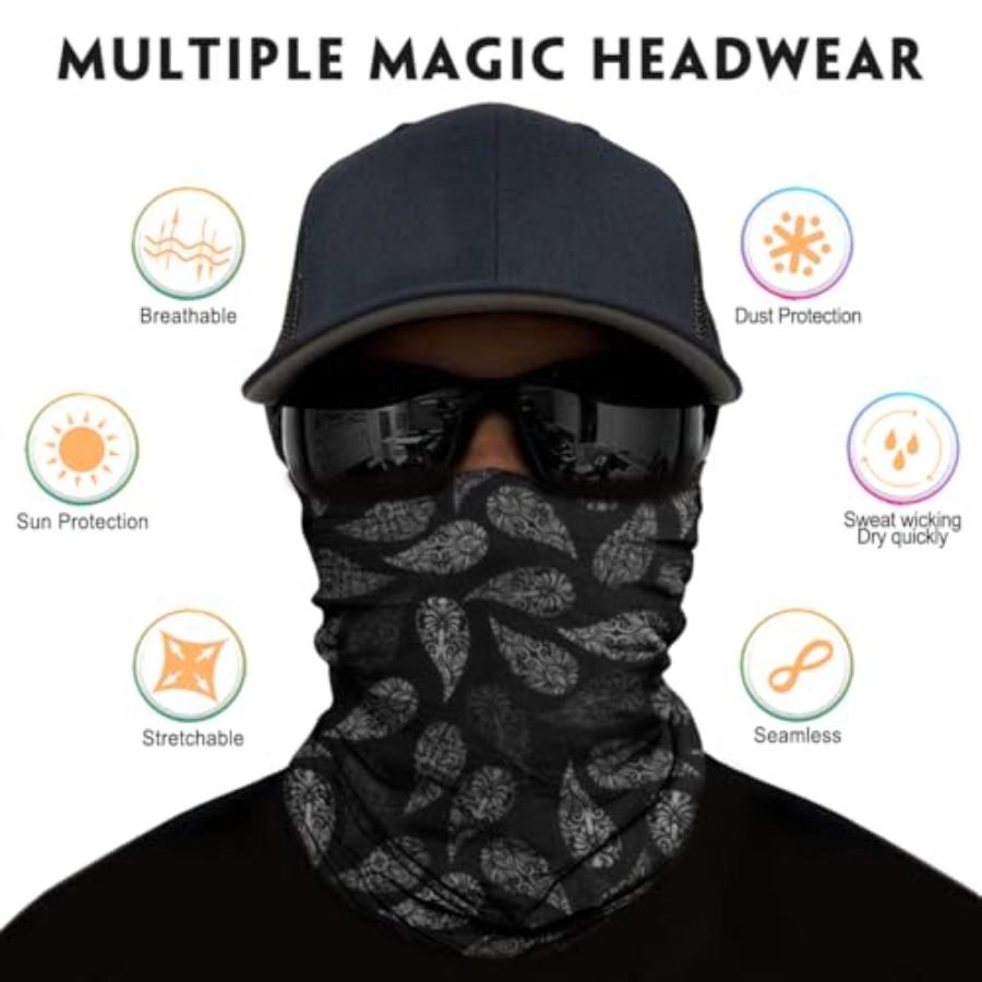 Neck Gaiter for Men Women Head - Neck Gaiter Face Cover review and price