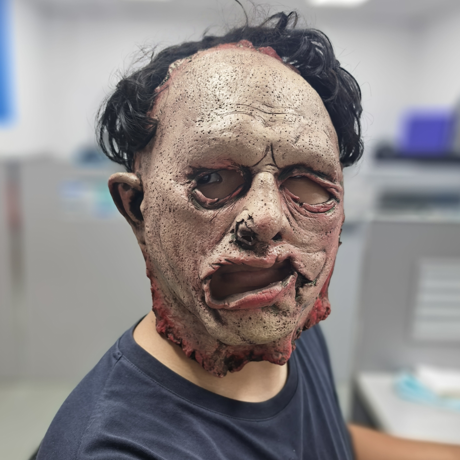 Half Face Skinned Rubber Blood - Respirator Half Face review and price