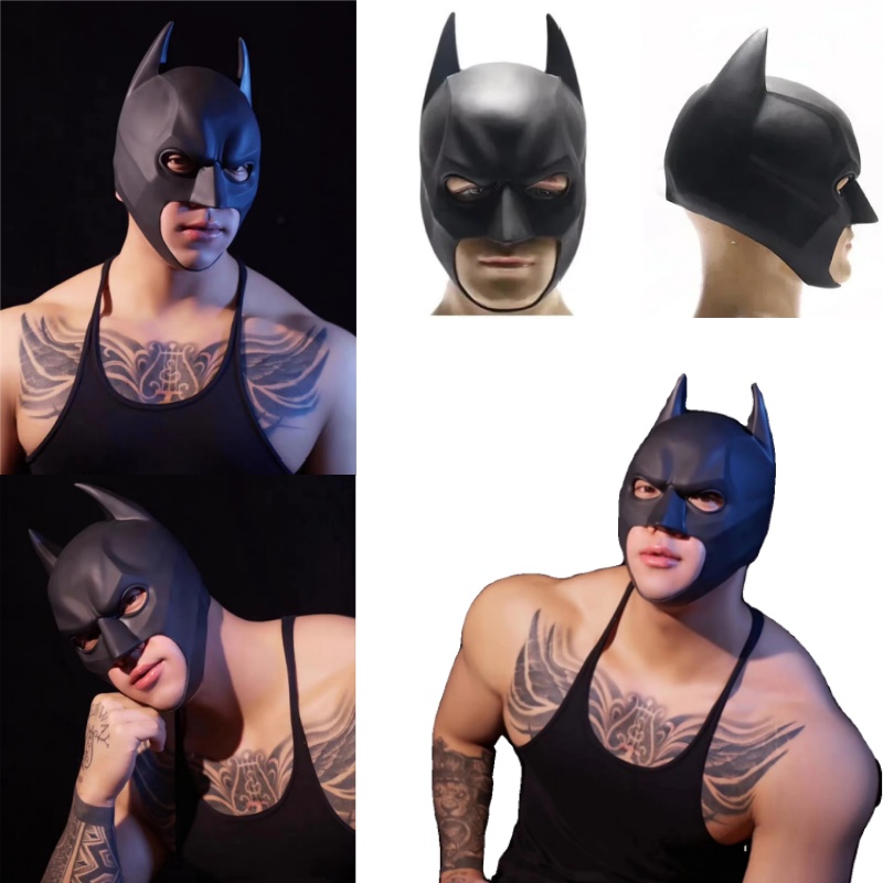 Halloween Black Bat Mask Super - Respirator Half Face review and price