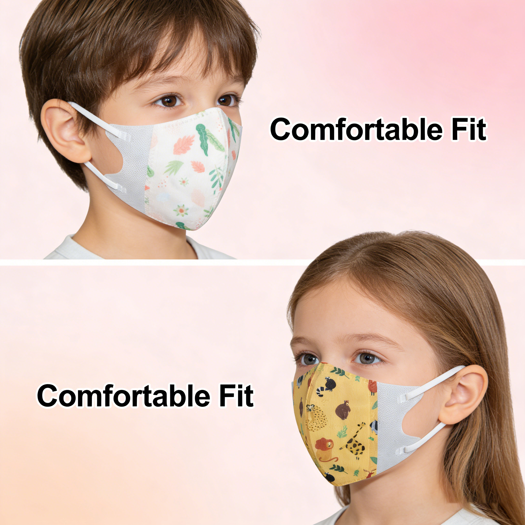 50-100pcs  Kids Face Mask FPP2 - Disposable Surgical Mask review and price