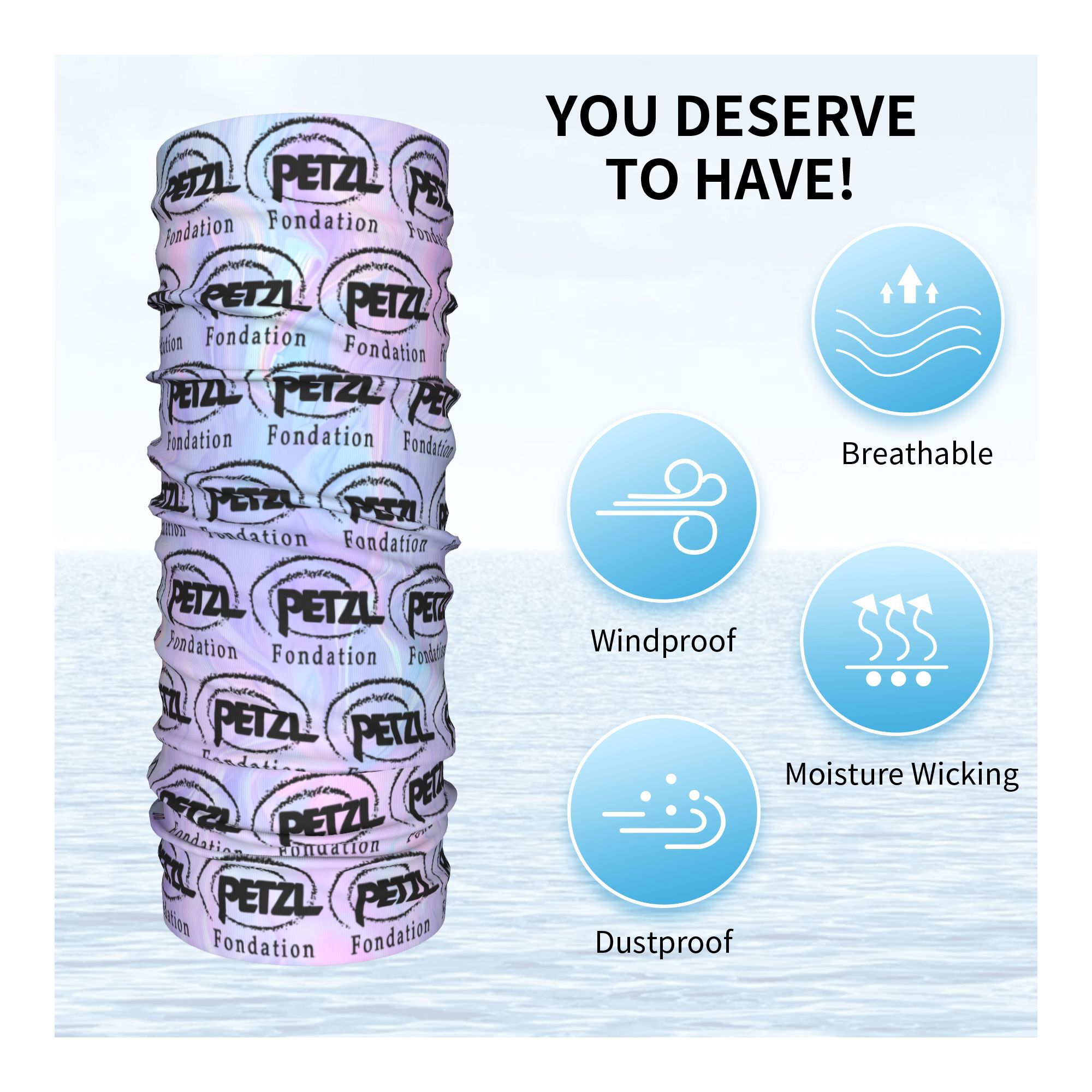 Custom Colorful P-Petzls Banda - Neck Gaiter Face Cover review and price