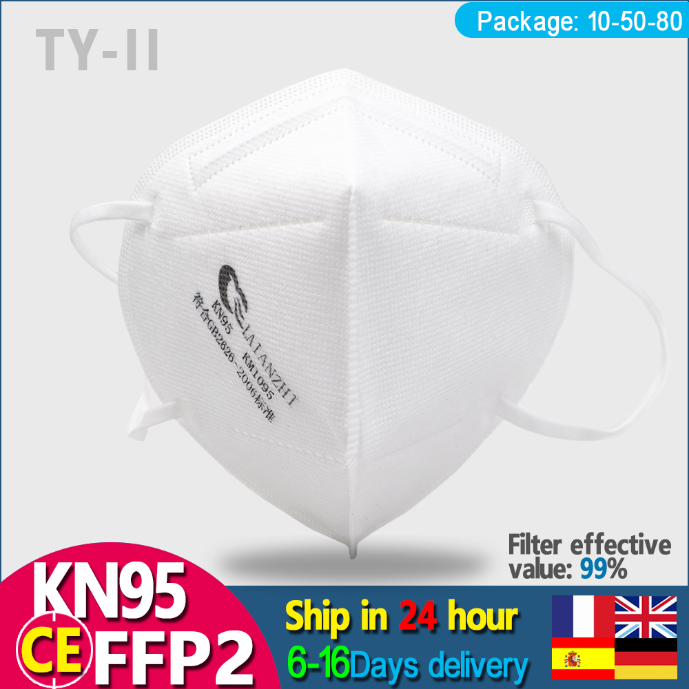 LAIANZHI 50PCS FFP2 Face masks - Kn95 Respirator Mask review and price