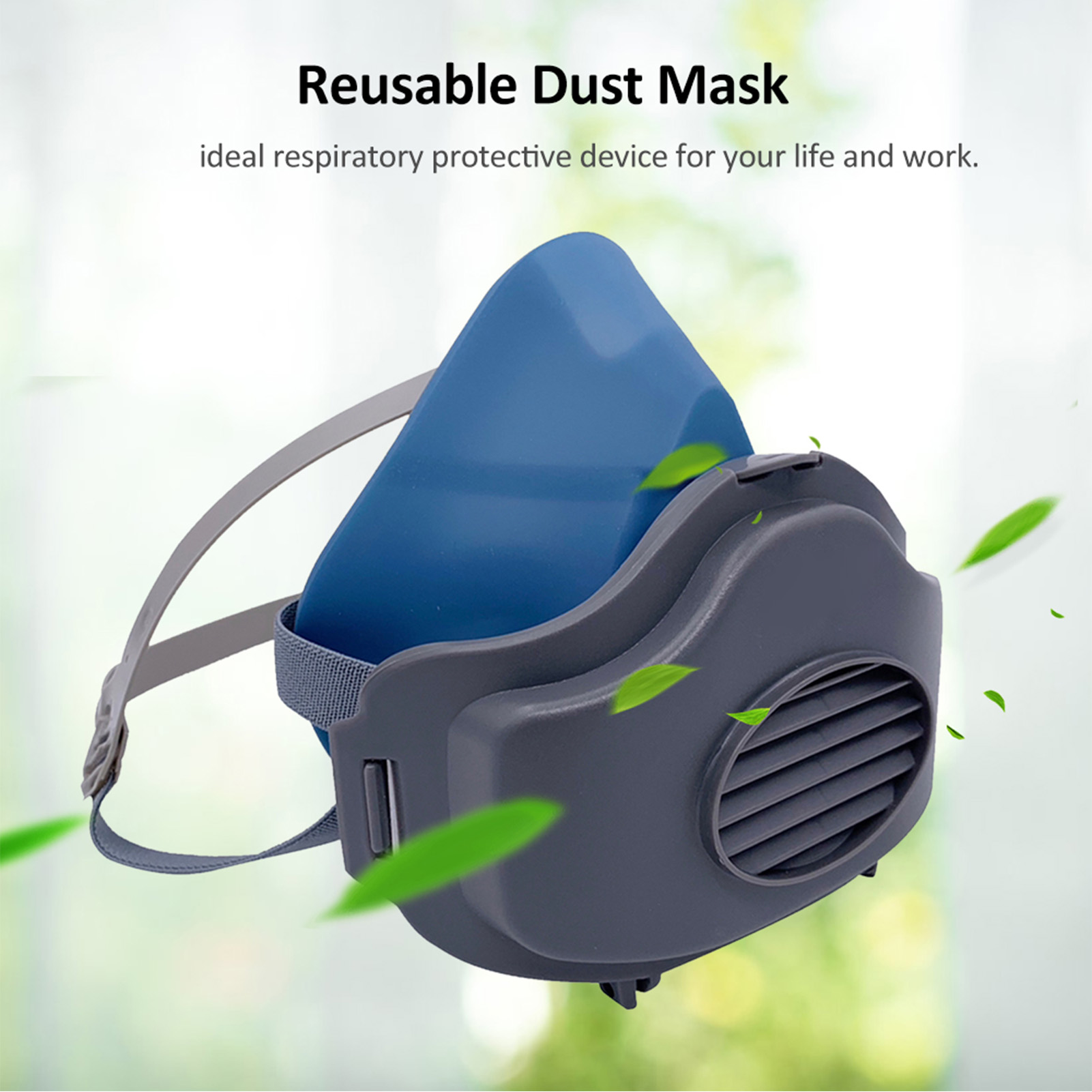 3200 Dust Mask Reusable Half F - Kn95 Respirator Mask review and price