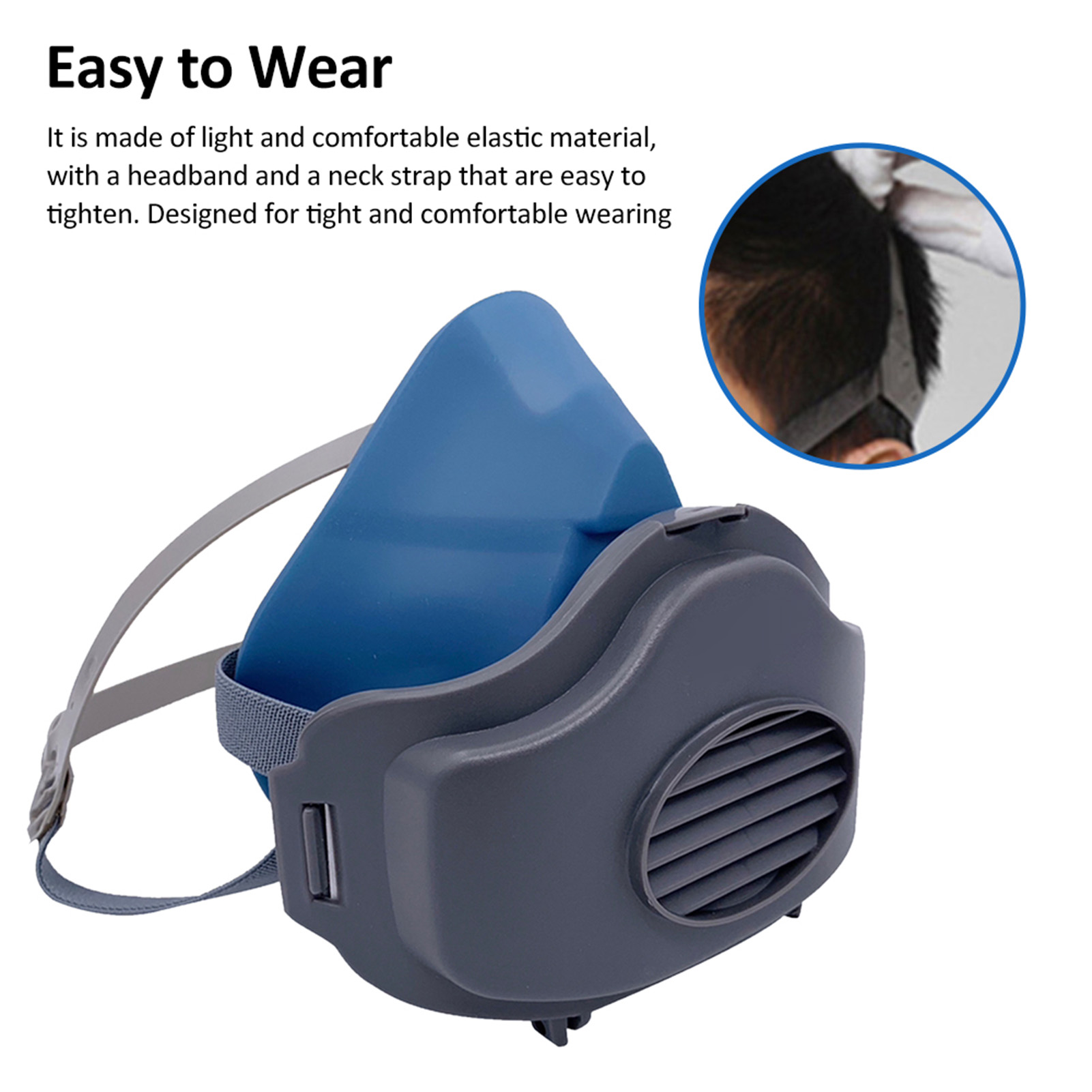 3200 Dust Mask Reusable Half F - Kn95 Respirator Mask review and price