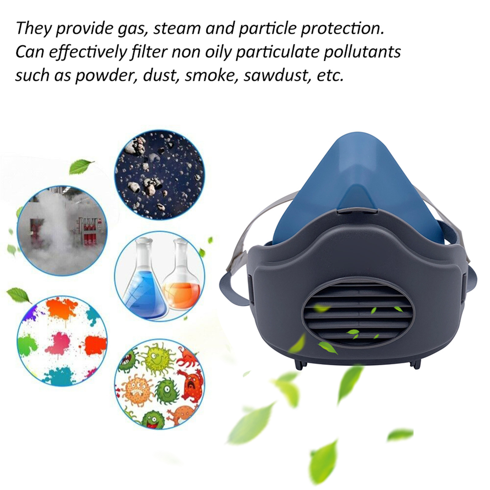 3200 Dust Mask Reusable Half F - Kn95 Respirator Mask review and price