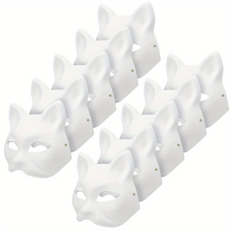 Mask Paper Blank Mask Hallowee - Respirator Half Face review and price