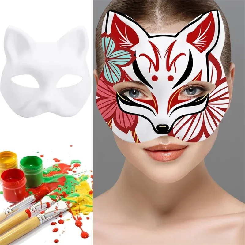 Mask Paper Blank Mask Hallowee - Respirator Half Face review and price