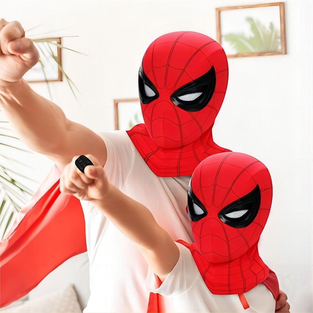Movie Spidey Mask Eyes Glowing - Kids Face Mask review and price