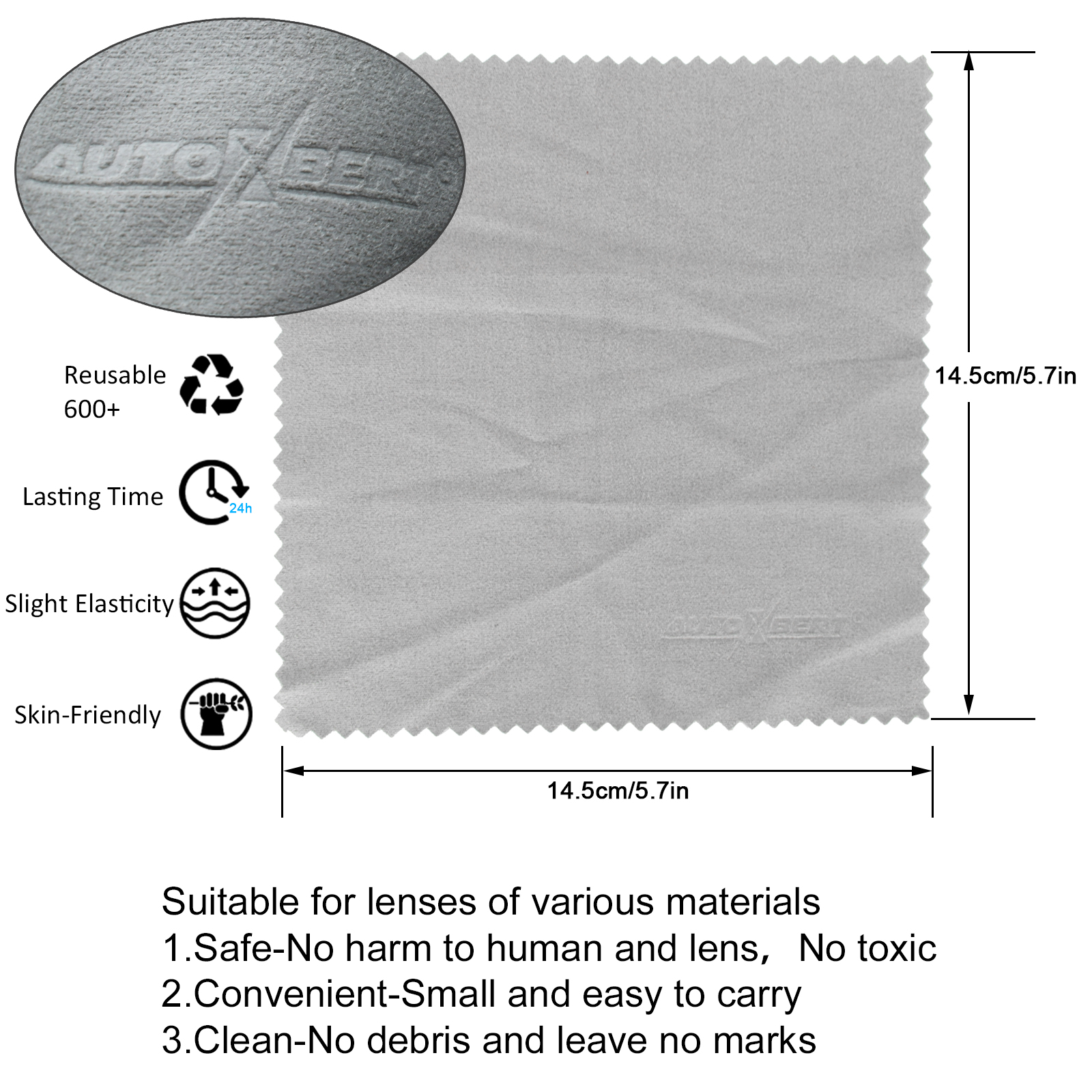 Reusable Anti-Fog Lens Wipes A - Cloth Face Mask Washable review and price