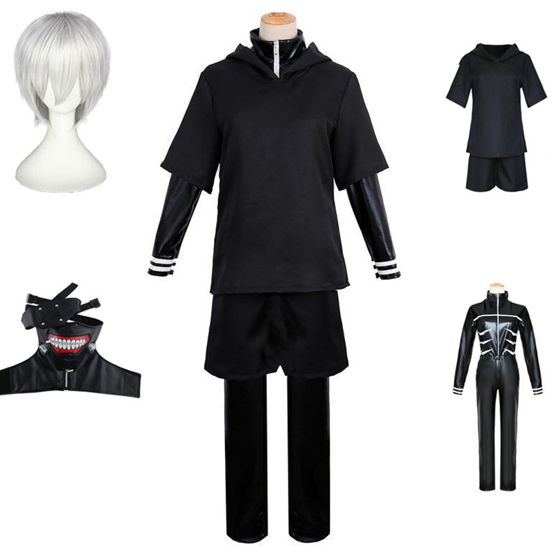 Anime Tokyo Ghoul Ken Kaneki C - Black Face Mask Pack review and price