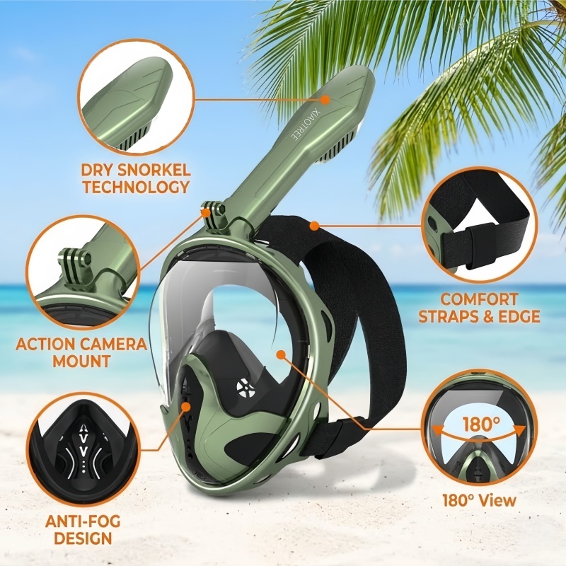 Professional Snorkeling Diving - Anti Pollution Mask review and price