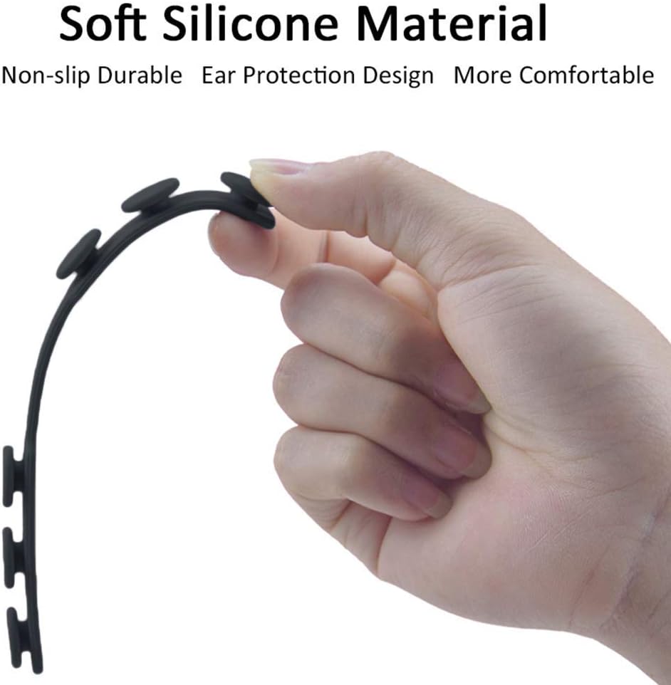 4 Pcs Silicone Ear Savers for  - Mask Ear Saver Strap review and price