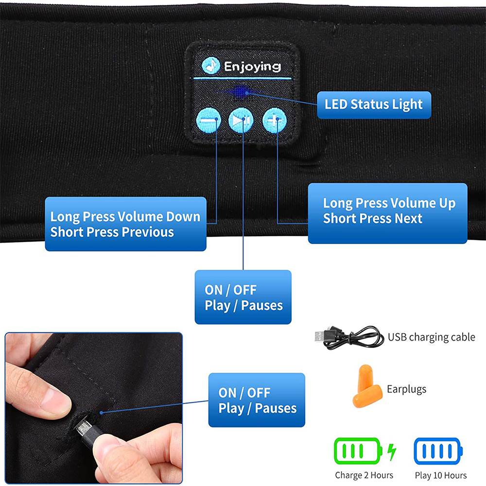 Sleep Eye Mask with Bluetooth  - Mask Lanyard Adjustable review and price