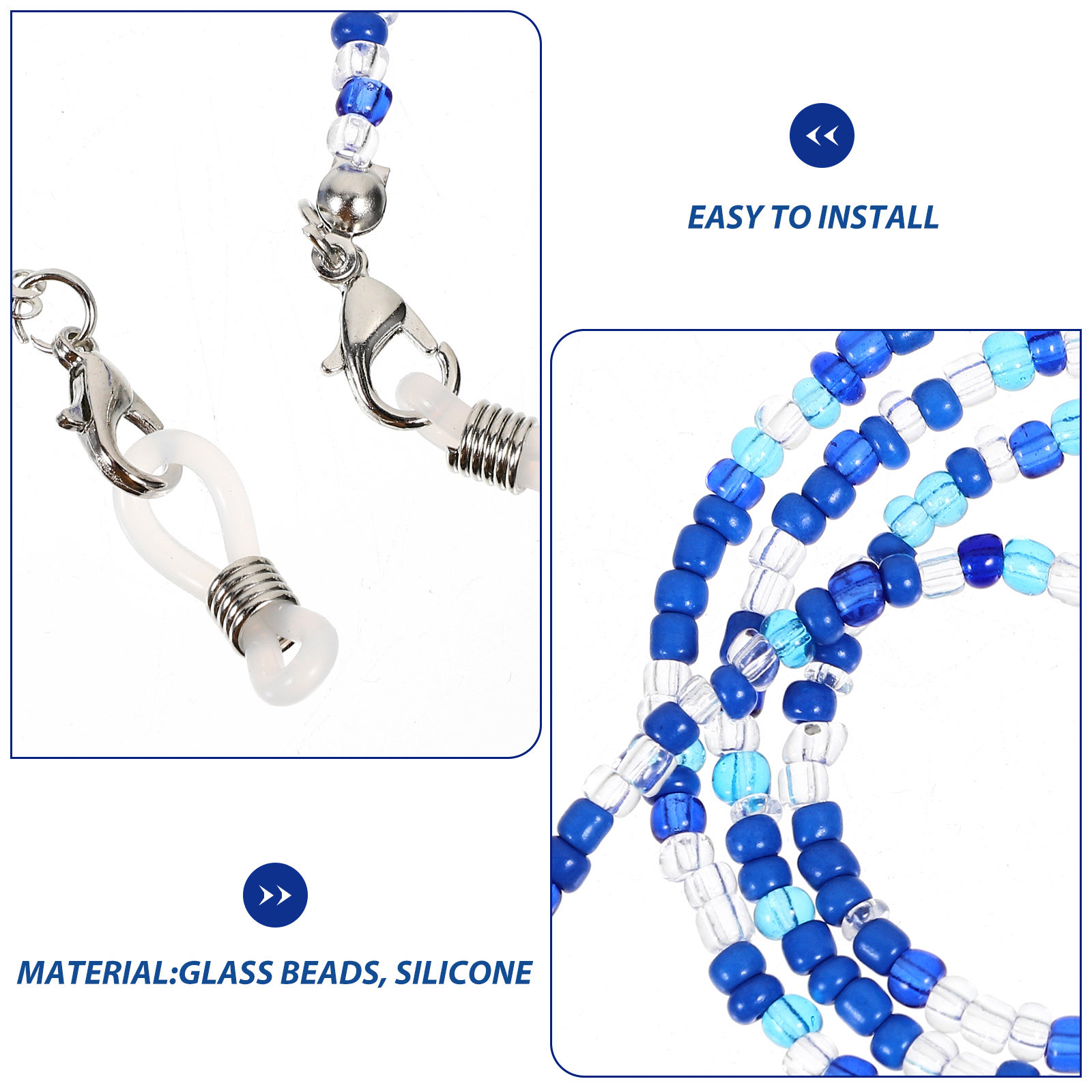5Pcs Glasses Chain for Women B - Mask Chain Holder review and price