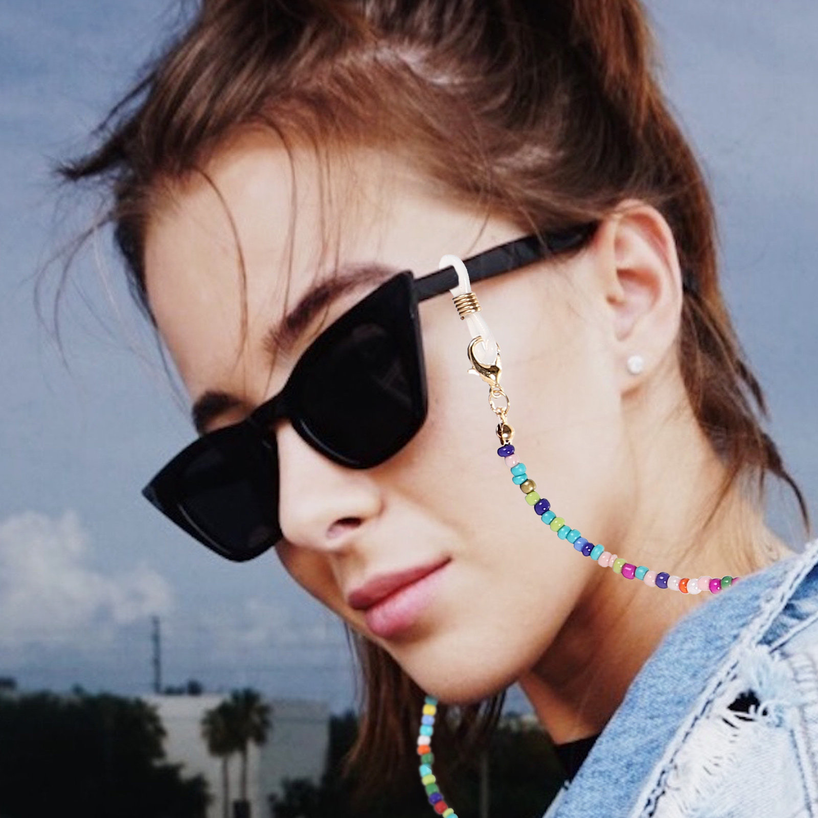 5Pcs Glasses Chain for Women B - Mask Chain Holder review and price