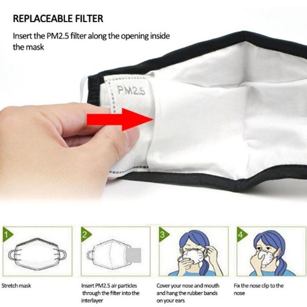 2PCS Mask Filter Element PM2.5 - Pm2.5 Filter Insert review and price