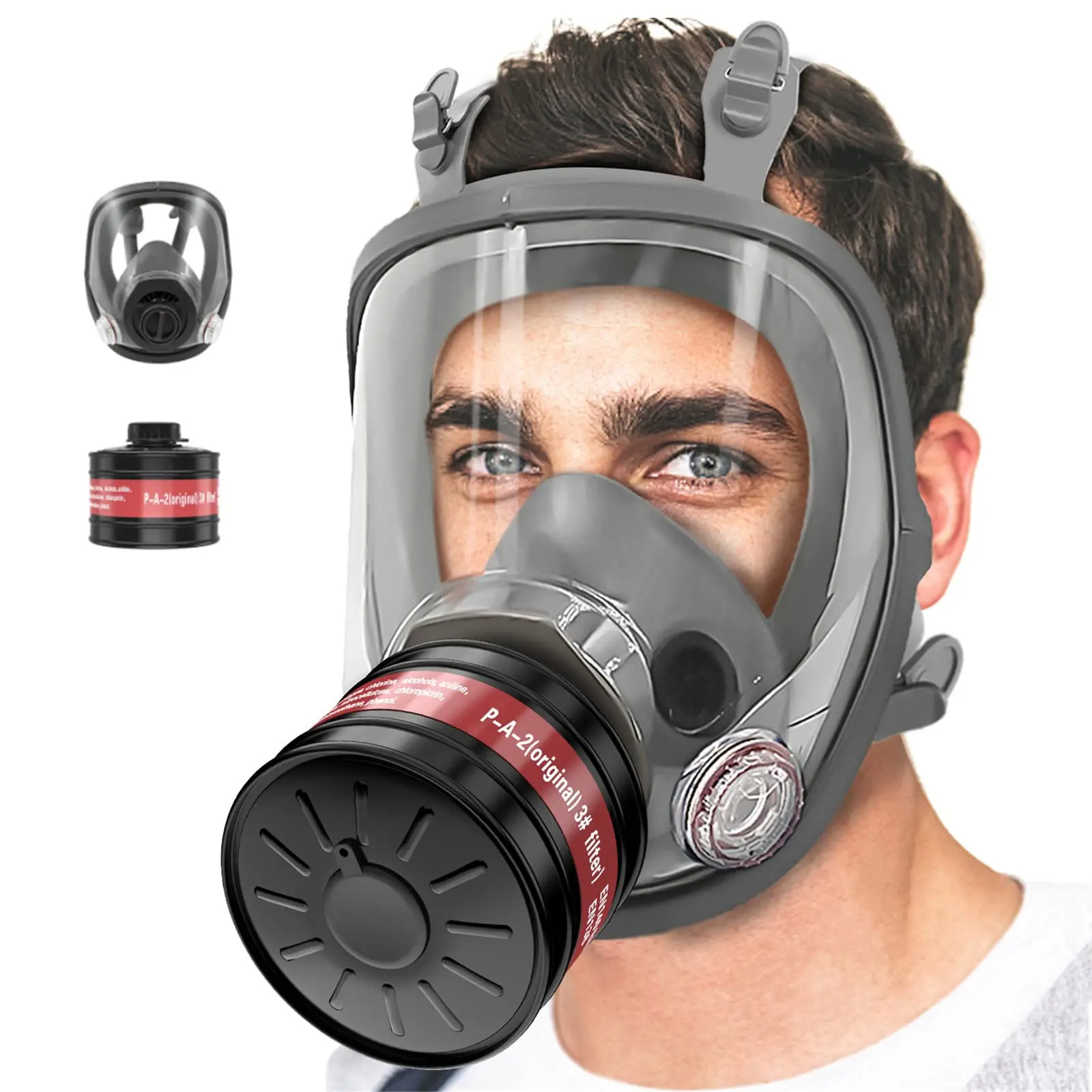 Full Face Gas Masks Survival C - Dust Mask Construction review and price