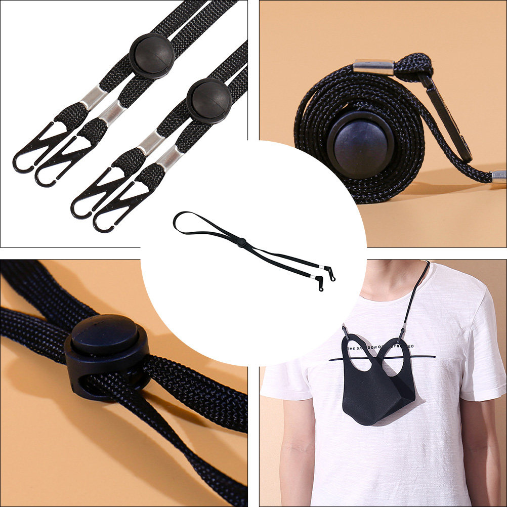 12Pcs Face Mask Lanyard Anti-F - Mask Ear Saver Strap review and price