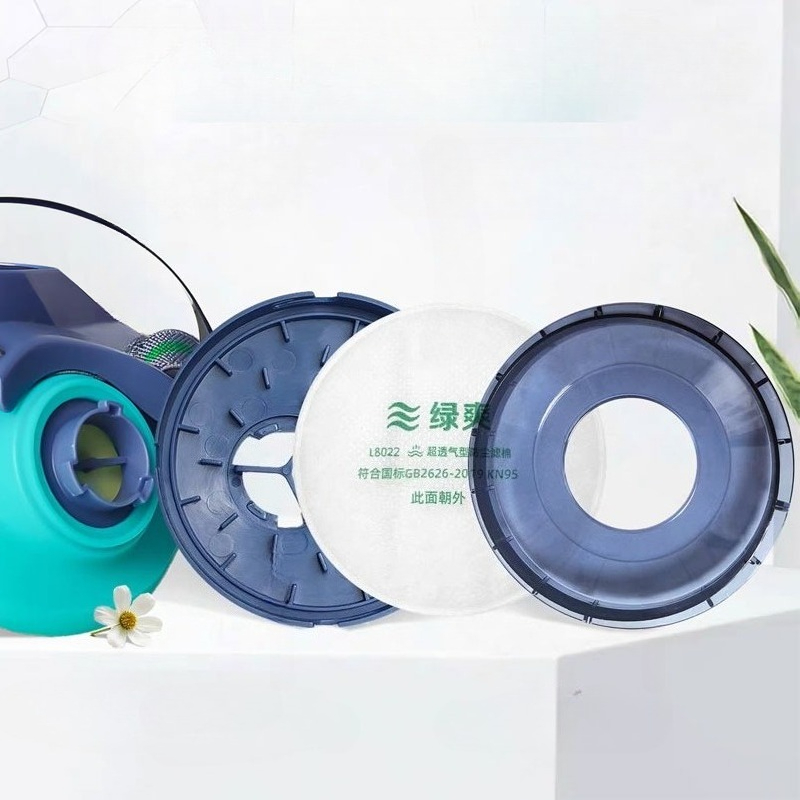 Dual Filter Silicone Half Face - Kn95 Respirator Mask review and price