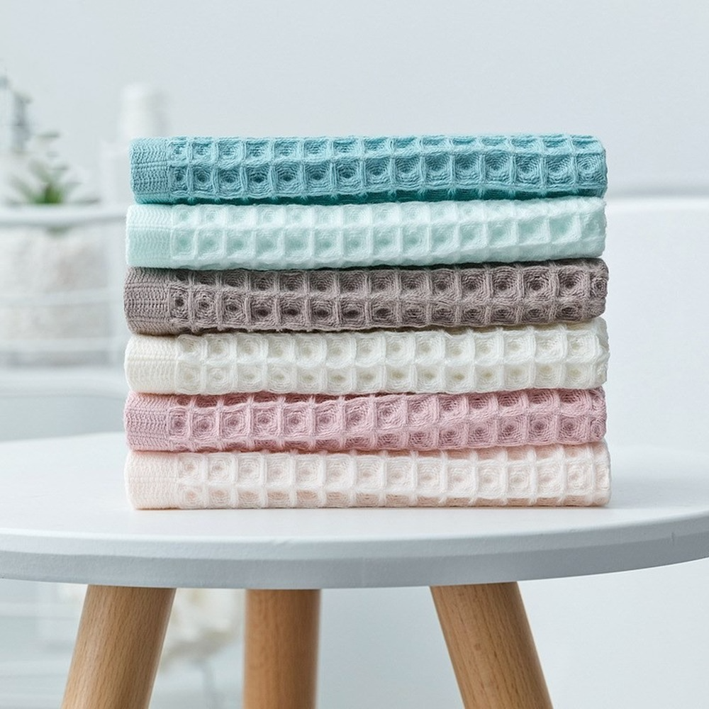 1Pcs Waffle Soft Face Towels f - Cloth Face Mask Washable review and price