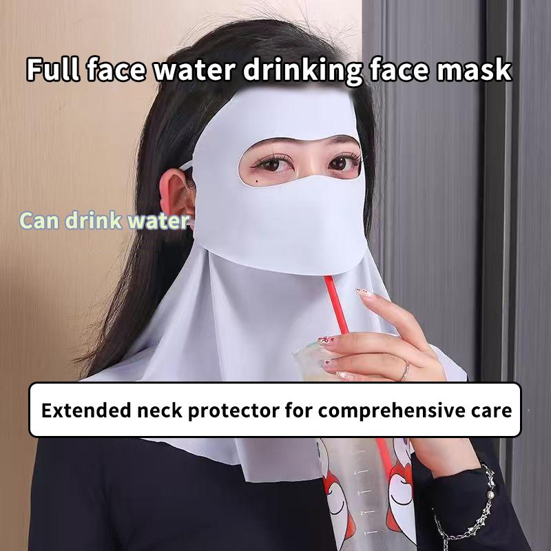2026 New Fashion Ice Silk Sun  - Sports Mask Breathable review and price