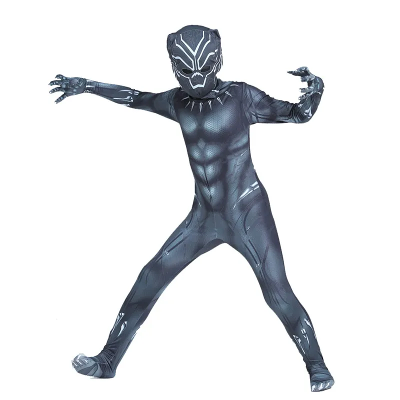 3-12Y Boy's Black Panther Cost - Black Face Mask Pack review and price