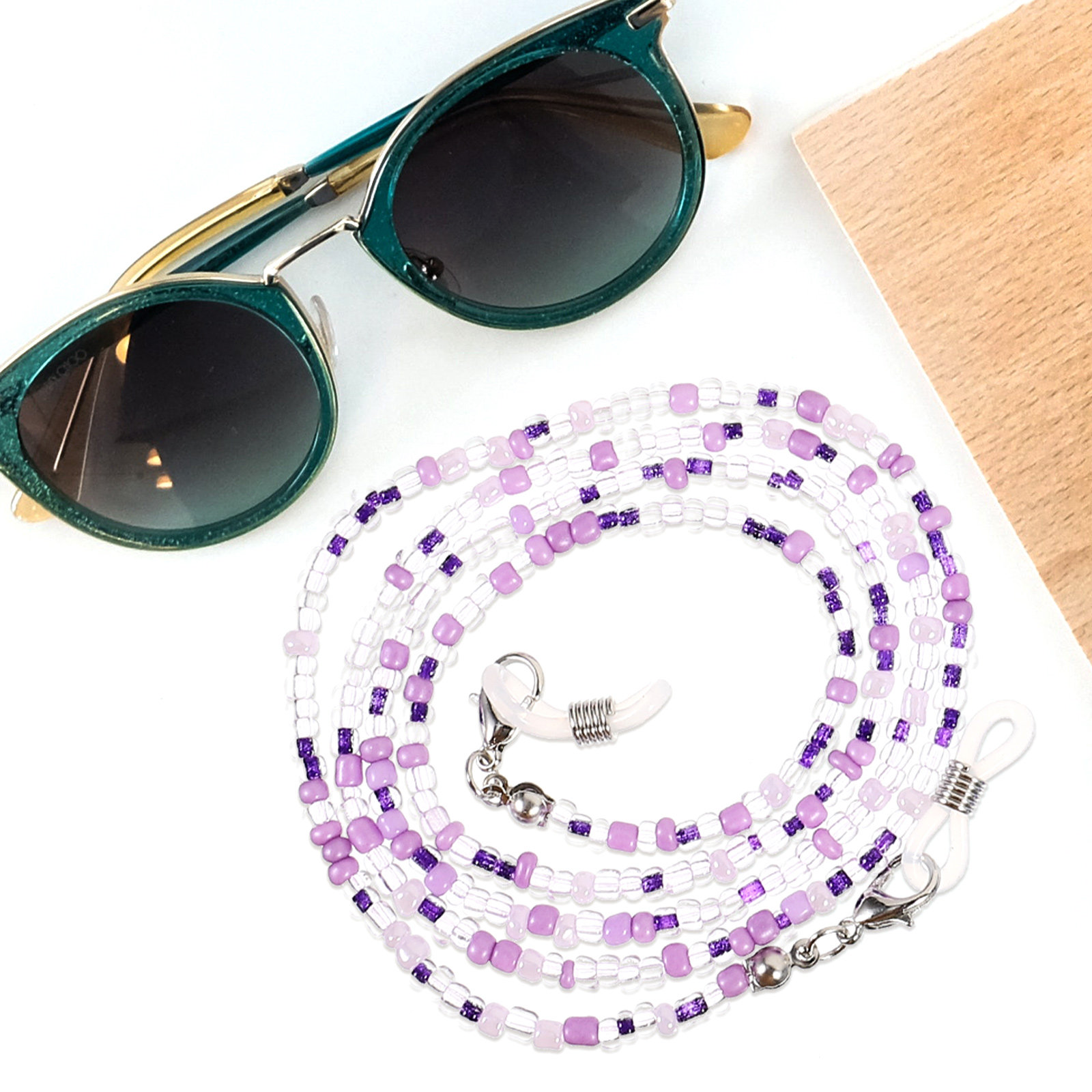 5Pcs Beaded Eyeglass Chain for - Mask Chain Holder review and price