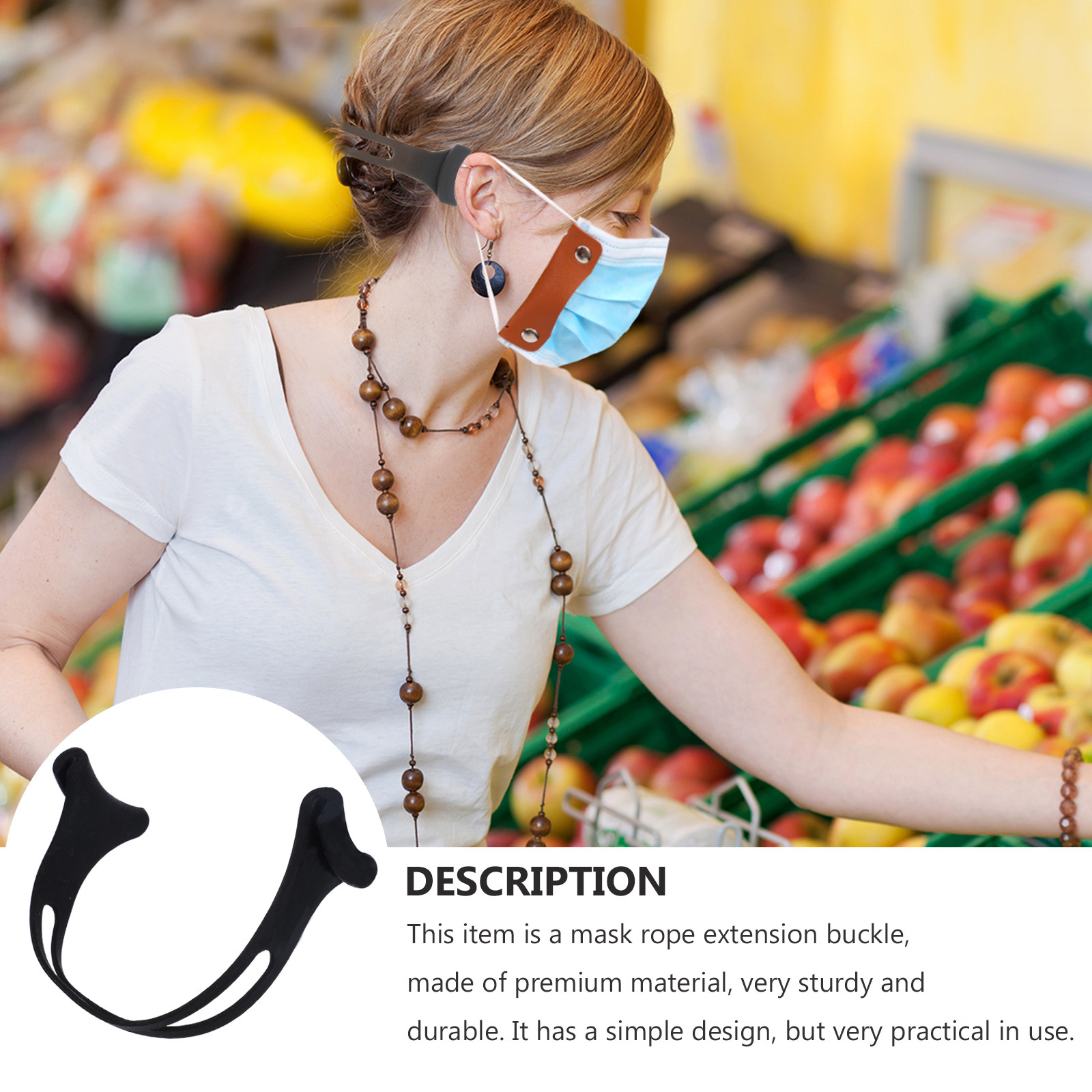 3Pcs Lightweight Silicone Mask - Mask Ear Saver Strap review and price