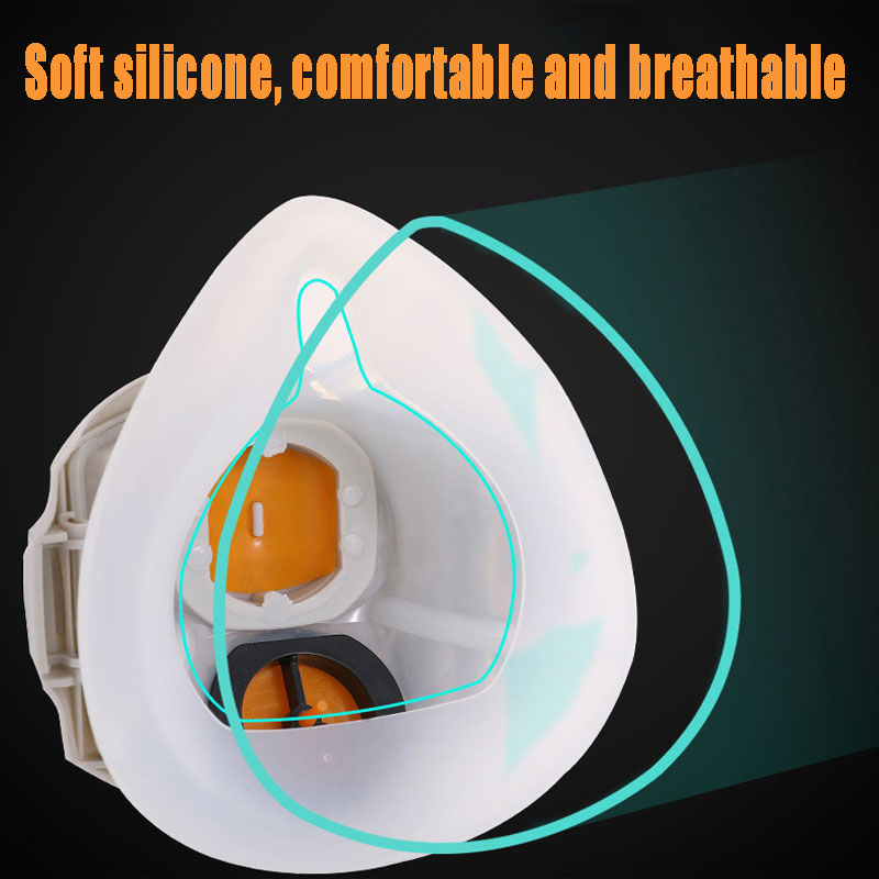 Silicone Dust-proof Gas Mask R - Cloth Face Mask Washable review and price